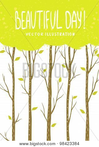 trees card