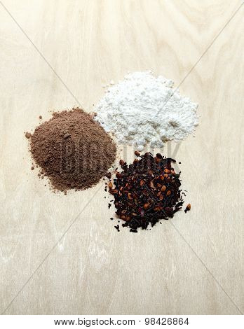 Cocoa, Tea, Flour
