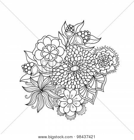 Floral decorative element