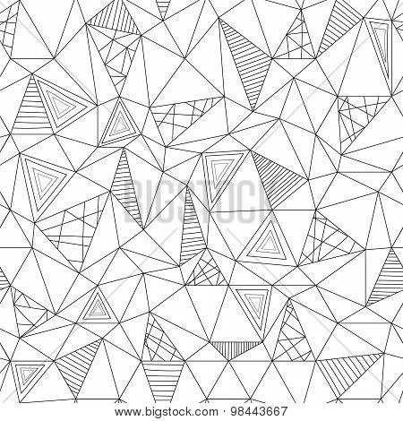 Low poly pattern