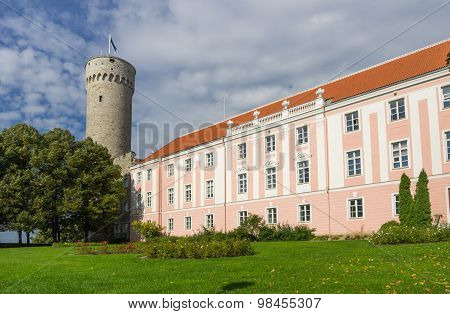Herman Tower And Parliament Building