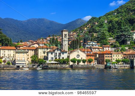 scenic villages of beautiful Lago di Como, north of Italy