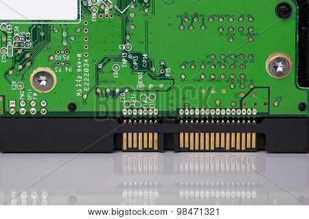 Hard disk drive circuit and connectors background