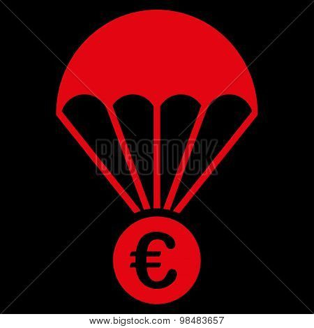 Papachute icon from BiColor Euro Banking Set