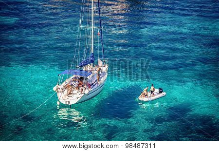 Blue Lagoon At Comino - Malta