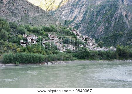 China Sichuan autumn scenery