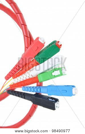 Fiber optic cables type sc