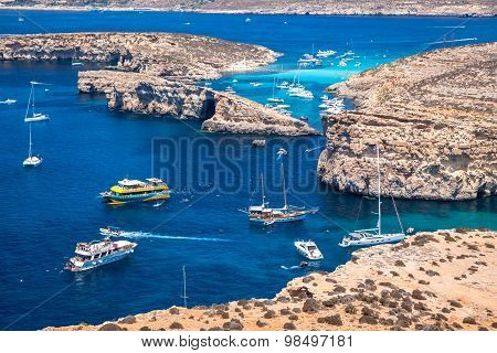 Blue Lagoon At Comino - Malta