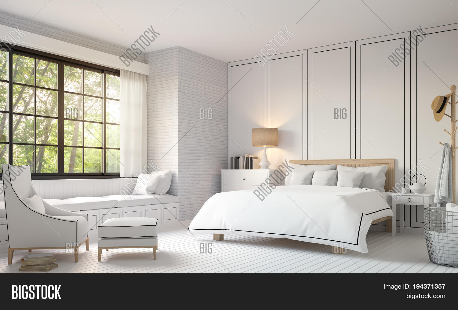 Modern Vintage Bedroom Image & Photo (Free Trial) Bigstock