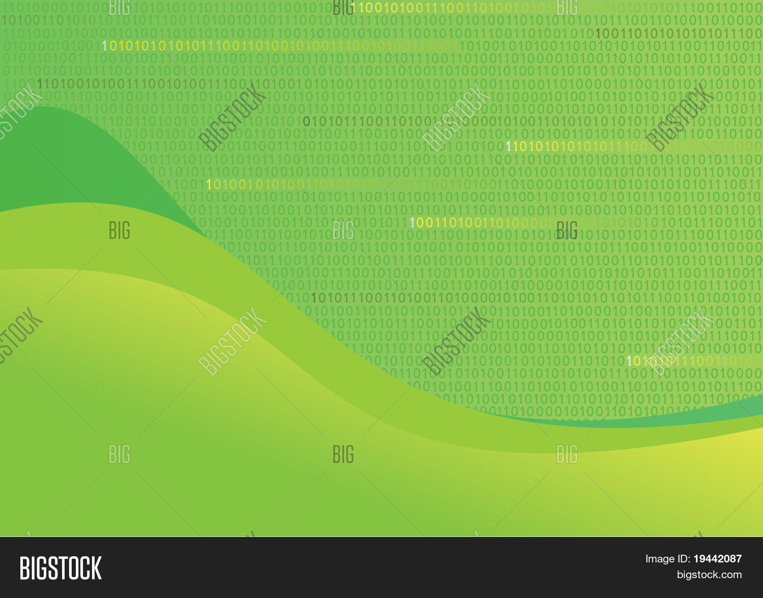 Digital Green Vector & Photo (Free Trial) | Bigstock