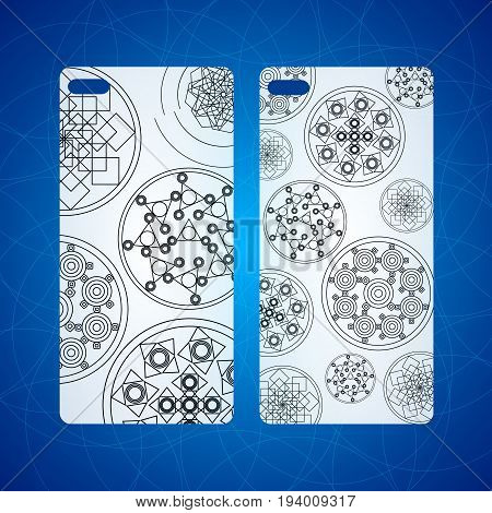 Indian floral paisley medallion pattern. Ethnic Mandala ornament. Vector Henna tattoo style. Can be used for textile, greeting card, coloring book, phone case print.