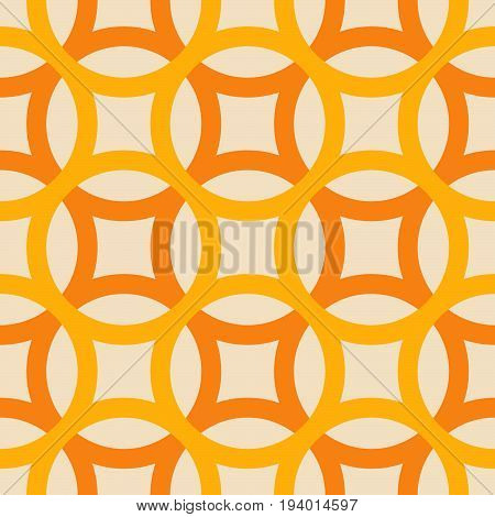 Big Circles Crossed Seamless Pattern