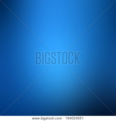 Blue abstract background with radial gradient effect
