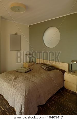 Chambre dans maison moderne