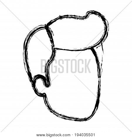 blurred silhouette of man faceless with pompadour hairstyle vector illustration