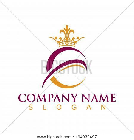 Luxury E Letter Logo. Simple and elegant floral design logo, Elegant lineart luxury vector