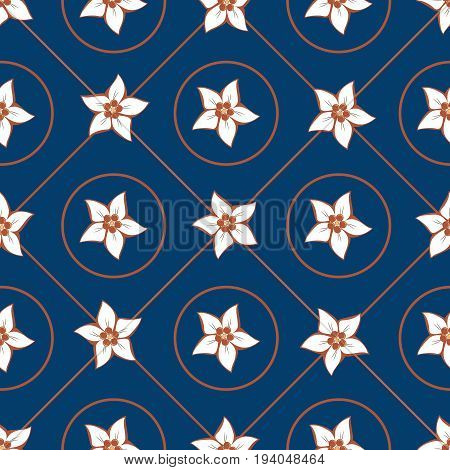 Seamless gold Bitcoin pattern cryptocurrency with lines on a dark background