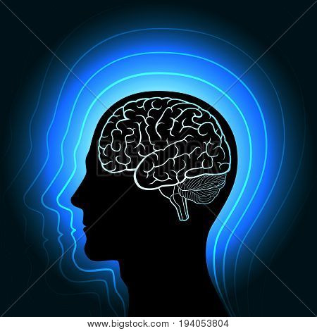 мозг человека энергия свечение