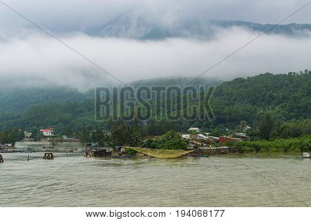 Hai Van Pass, Da Nang City, Vietnam.