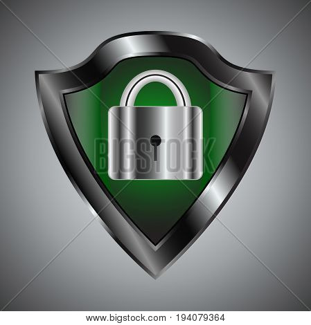 Sticker vector security lock icons. Vector  illustration