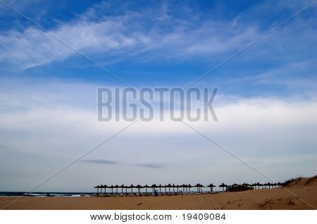 ชายหาดในยามเย็น