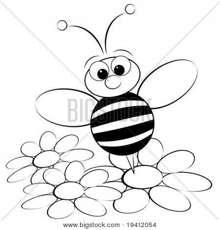 Dzieci ilustracja z ant i stokrotka - kolorowanki