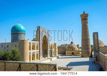 Kalyan Minaret And Mir I Arab Mosque, Bukhara