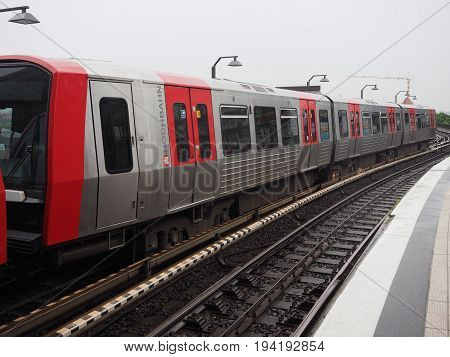 S Bahn (s Train) In Hamburg