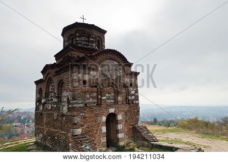 Church of Holy Trinity from XI century build by byzantine emperor Manuel Comnenus, Nis, Serbia