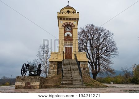 Battle of Cegar memorial near city of Nis, Serbia