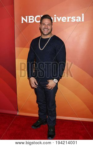 LOS ANGELES - MAR 20:  Ronnie Magro-Ortiz at the NBCUniversal Summer Press Day at Beverly Hilton Hotel on March 20, 2017 in Beverly Hills, CA