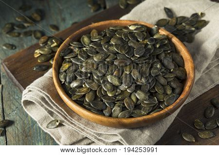 Dry Salted Organic Pepita Pumpkin Seeds