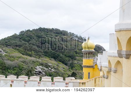 Palacio Da Pena In Sintra (portugal)
