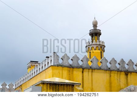 Palacio Da Pena In Sintra (portugal)