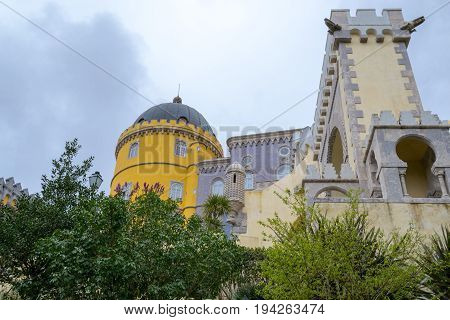 Palacio Da Pena In Sintra (portugal)