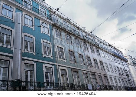 Azulejos On The Façade