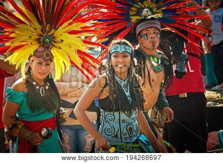Day Of The Virgin Of Guadalupe In Mexico City