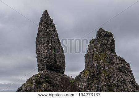 The Old Man of Storr Skye in Scotland