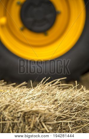 Hay Tractor Wheel