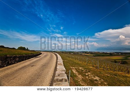 Strada rurale
