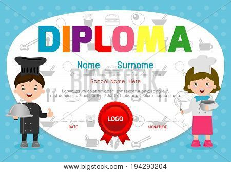 children s certificate template