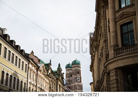 sightseeing in germany, bavaria, town, city in Munich