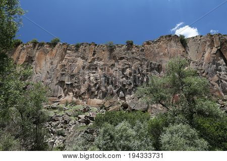 Ihlara Valley In Cappadocia, Turkey