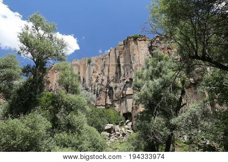 Ihlara Valley In Cappadocia, Turkey