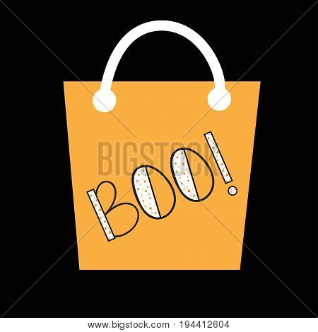 Happy Halloween Boo Candy Goodie Treat Bag