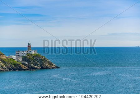 Baily Lighthouse on the southeastern part of Howth Head in Dublin,