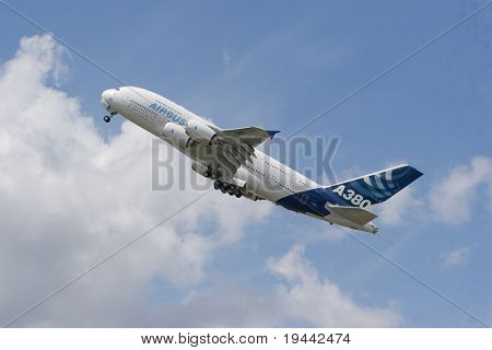 Airbus A380 tage af