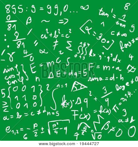 Formular ศิลปะเวกเตอร์คณิตศาสตร์