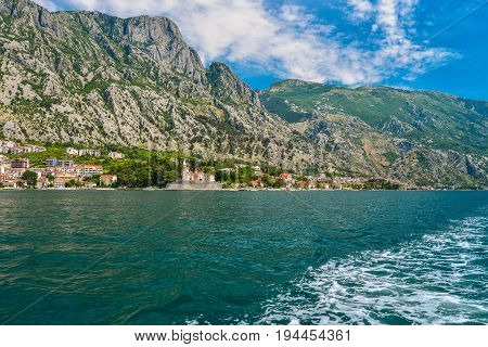 View Of The Coast Of The Bay Of Kotor