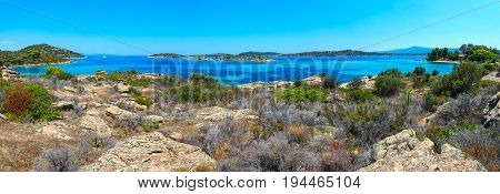 Summer Sithonia Coast, Chalkidiki.
